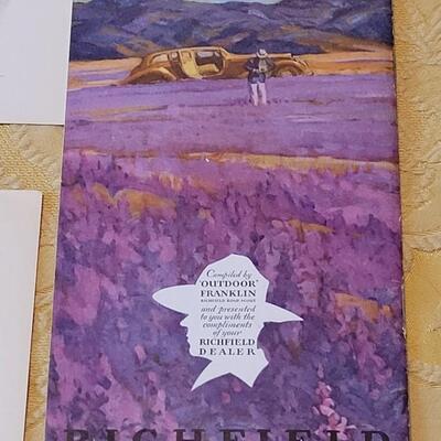 Lot 264: Antique Plate Prints, Singer Bird Cards and Wildflowers of California Mini Booklet