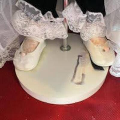 32" Original Porcelain Rustie Doll - Velvet