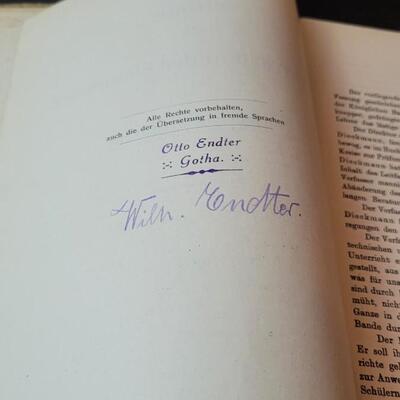 Lot 270: (2) Vintage GERMAN Natural SCIENCES Books: