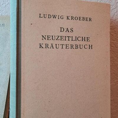 Lot 270: (2) Vintage GERMAN Natural SCIENCES Books:
