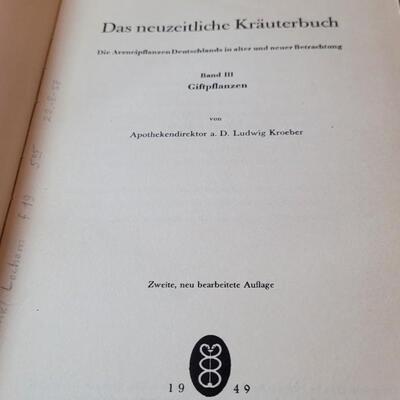 Lot 270: (2) Vintage GERMAN Natural SCIENCES Books: