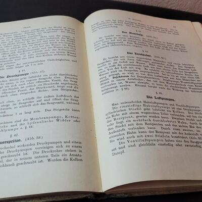 Lot 270: (2) Vintage GERMAN Natural SCIENCES Books:
