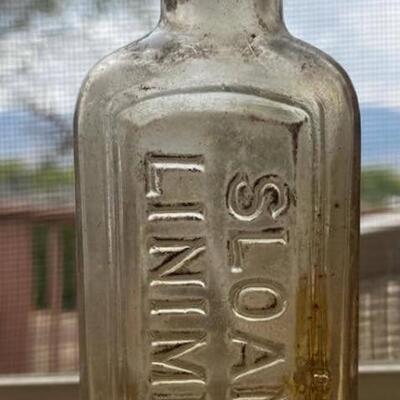 c. 1920s Sloan Liniment Bottle