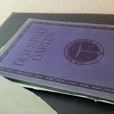 Lot 272: (2) Antique Early 1900's GERMAN Art Review Books
