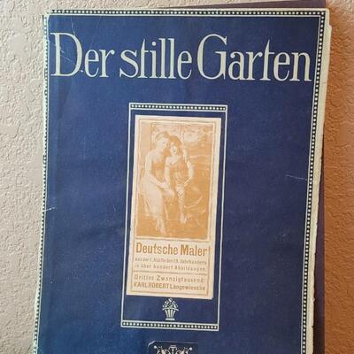 Lot 272: (2) Antique Early 1900's GERMAN Art Review Books