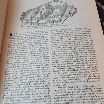 Lot 272: (2) Antique Early 1900's GERMAN Art Review Books
