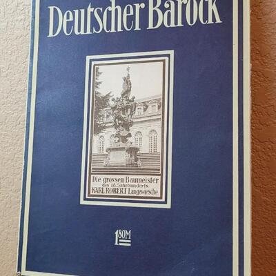 Lot 272: (2) Antique Early 1900's GERMAN Art Review Books