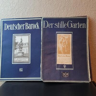 Lot 272: (2) Antique Early 1900's GERMAN Art Review Books
