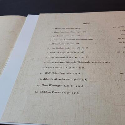 Lot 273: (3) Vintage GERMAN Books feat. UPPER GERMAN PAINTING OF THE 15TH AND 16TH CENTURIES Art Prints