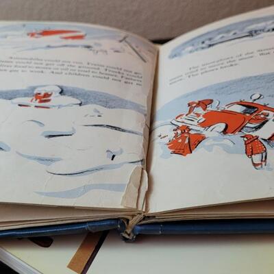 Lot 275: (3) Vintage Christmas Books feat. SNOW FOR CHRISTMAS 1950'S