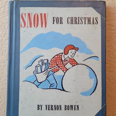 Lot 275: (3) Vintage Christmas Books feat. SNOW FOR CHRISTMAS 1950'S