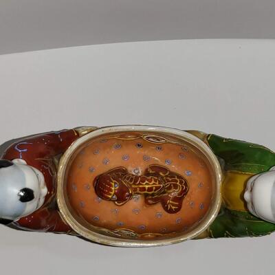 Rare Neiman Marcus Porcelain Incense Holder