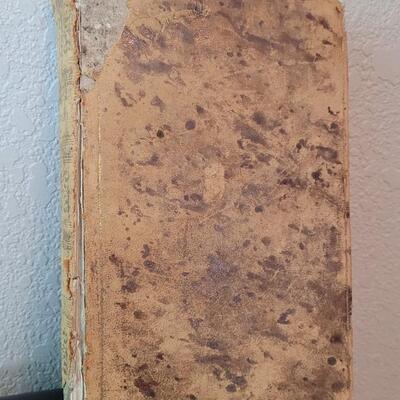 Lot 279: (2) Antique 1840's VOLUME 1 & 2 HISTORY OF THE WAR OF THE INDEPENDENCE OF THE UNITED STATES OF AMERICA by Charles Botta