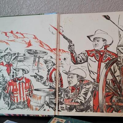Lot 282: (3) Vintage Children's Books feat. WESTERN ROUNDUP ANNUAL