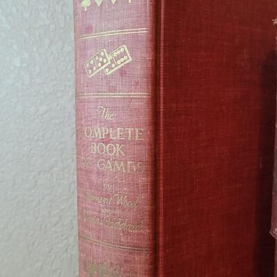 Lot 283: (2) Vintage Hardback Books feat. THE COMPLETE BOOK OF GAMES
