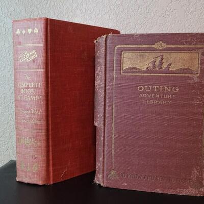 Lot 283: (2) Vintage Hardback Books feat. THE COMPLETE BOOK OF GAMES