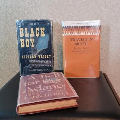 Lot 286: (3) Vintage Hardback Books feat. A BELL FOR ADANO