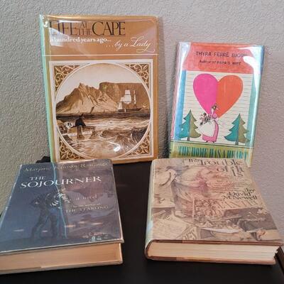 Lot 287: (4) Vintage Hardback Books feat. THE TROUBLE OF IT IS