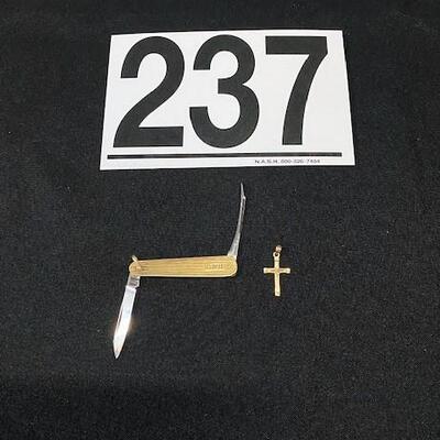 LOT#237J: Stamped 14K Gold Lot [13g]
