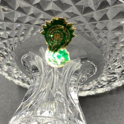 Pair of Waterford Crystal Alana Pattern Candlestick Holders