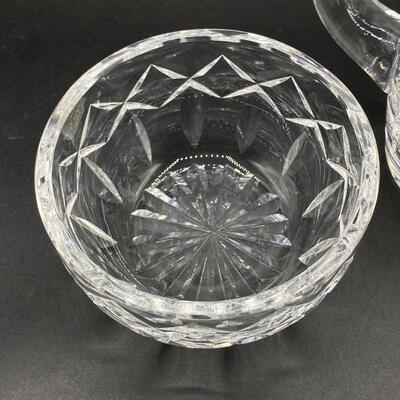 Waterford Crystal Cream Pitcher & Sugar Bowl Set