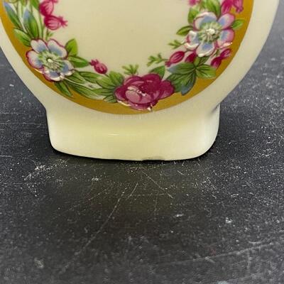 Small Limoges France Floral Painted Cup