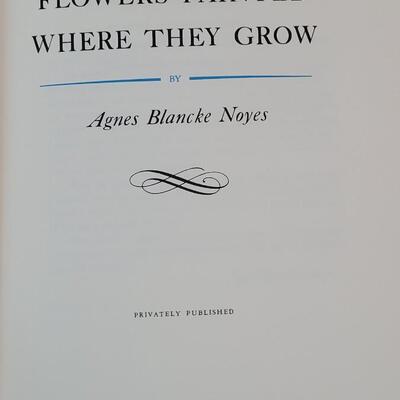 Lot 302: Signed By Author:  "Flowers and Where they Grow" 1967