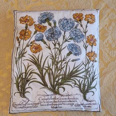 Lot 303: (3) Double Sided Botany Pillows