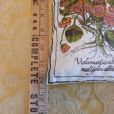 Lot 303: (3) Double Sided Botany Pillows