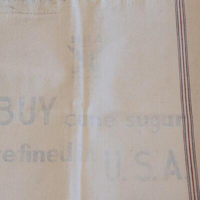 Lot 305: Antique/Vintage Sugar Bag Kitchen Linens