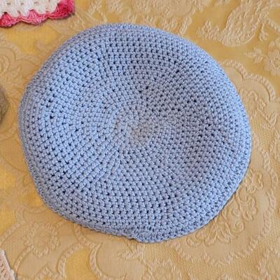 Lot 306; Vintage Crochet Hot pads and Deco