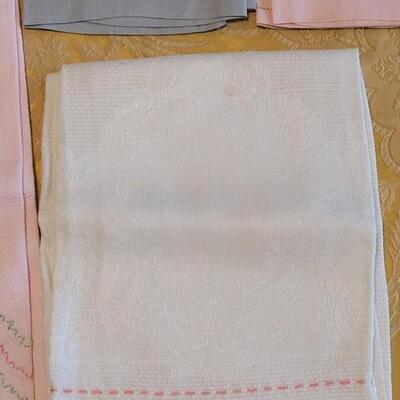 Lot 310: Vintage Needlepoint Hand Towels