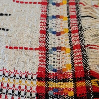 Lot 314: (3) Vintage Double Sided Table Runners 47" Ã— 14"