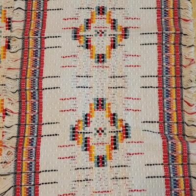 Lot 314: (3) Vintage Double Sided Table Runners 47" Ã— 14"