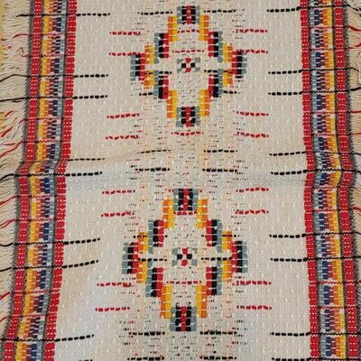 Lot 314: (3) Vintage Double Sided Table Runners 47" Ã— 14"
