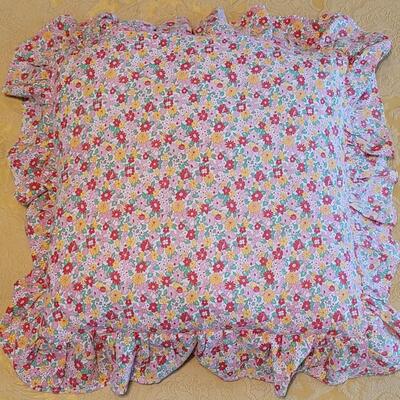 Lot 315: Vintage Decorative Pillows and Plillowcase Front