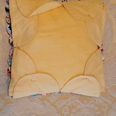 Lot 315: Vintage Decorative Pillows and Plillowcase Front