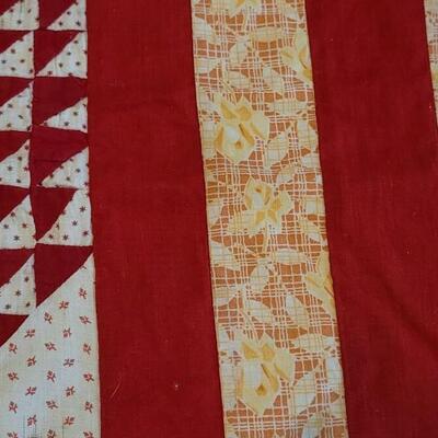 Lot 319: Antique Large Tree Quilting Square