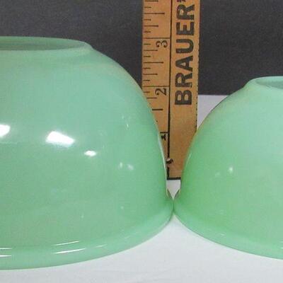 Vintage Jadite Mixing Bowls