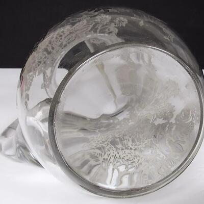 Vintage Silver Deposit Large Pitcher