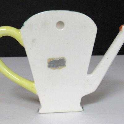 Neat Vintage Watering Can Shaped Wall Pocket