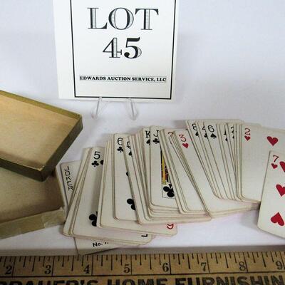 Vintage Deck Cards In Original Box, Scotty Dogs, Complete
