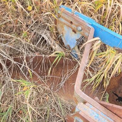 Lot 321: Vintage FORD Tractor Two Bottom Plow Attachment