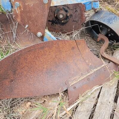 Lot 321: Vintage FORD Tractor Two Bottom Plow Attachment