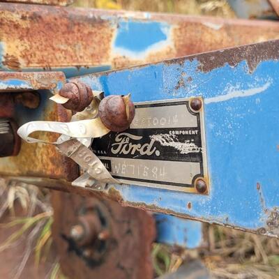 Lot 321: Vintage FORD Tractor Two Bottom Plow Attachment