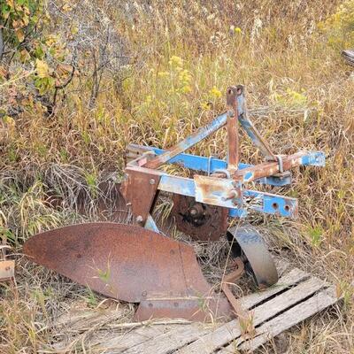 Lot 321: Vintage FORD Tractor Two Bottom Plow Attachment