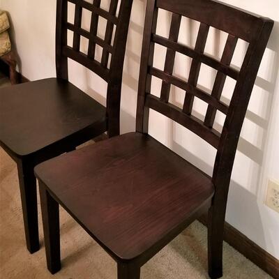 Lot #328  Pair of Contemporary Side Chairs