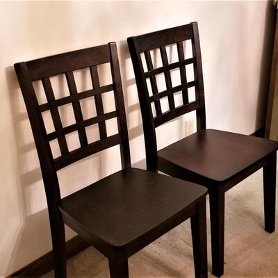 Lot #328  Pair of Contemporary Side Chairs