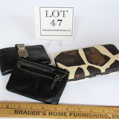Vintage Coin Purse, Credit Card and Money Holders