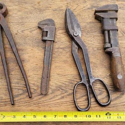Lot 6: Assortment of Antique Tools